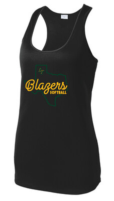Lebanon Trail Softball - Texas - Dri-Fit Racerback Tank