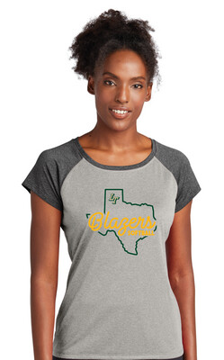 Lebanon Trail Softball - Texas - Heather Scoop Neck