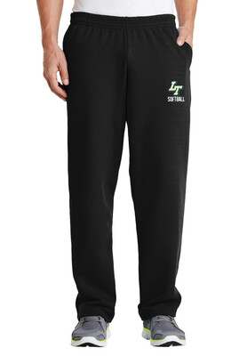 Lebanon Trail Softball - Open-Bottom Sweatpants