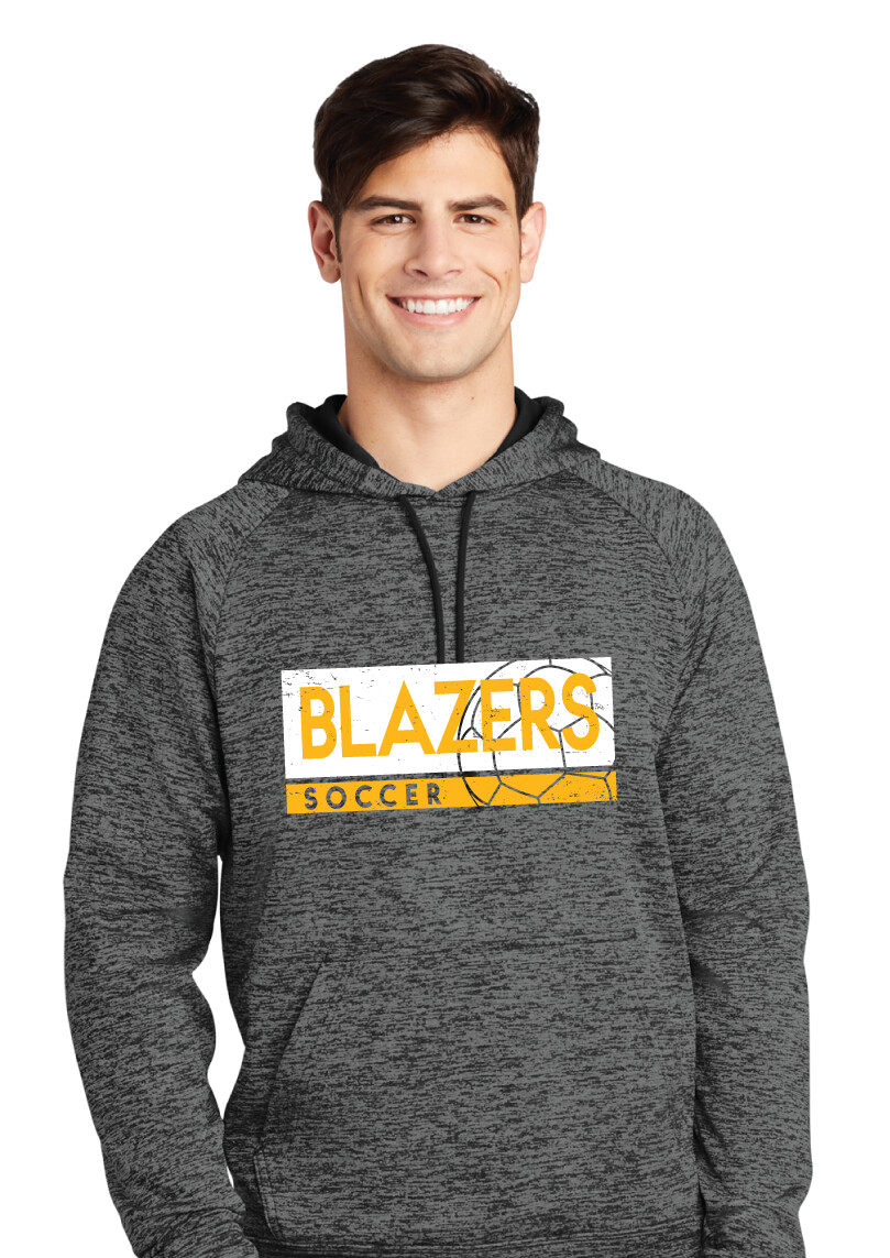 Lebanon Trail Boys Soccer - Rectangle - Electric Dri-Fit Hoodie