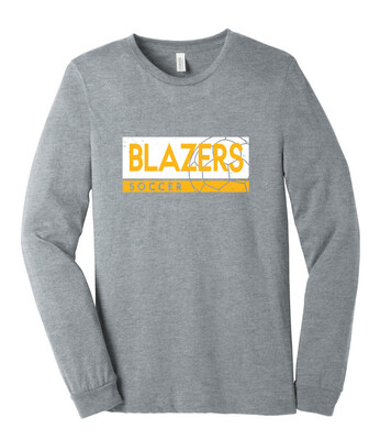 Lebanon Trail Boys Soccer - Rectangle - Bella+Canvas Long Sleeve