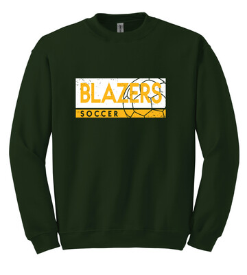 Lebanon Trail Boys Soccer - Rectangle - Crew Sweatshirt