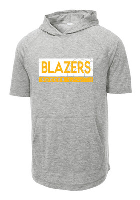 Lebanon Trail Boys Soccer - Rectangle - Short Sleeve Hoodie