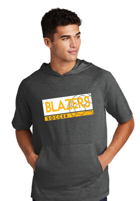 Lebanon Trail Boys Soccer - Rectangle - Short Sleeve Hoodie