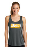 Lebanon Trail Boys Soccer - Rectangle - Dri-Fit Racerback Tank