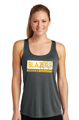 Lebanon Trail Boys Soccer - Rectangle - Dri-Fit Racerback Tank