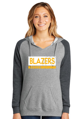Lebanon Trail Boys Soccer - Rectangle - Lightweight Raglan Hoodie