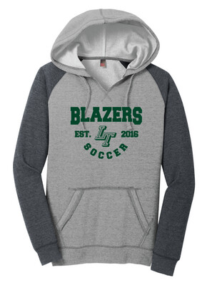 Lebanon Trail Boys Soccer - EST - Lightweight Raglan Hoodie