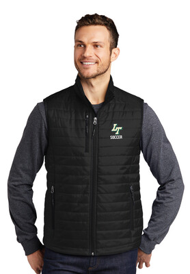 Lebanon Trail Boys Soccer - Mens Packable Puffy Vest
