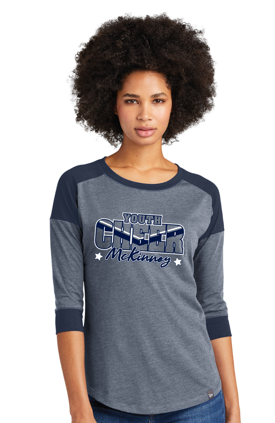 MSC Cheer - Big Cheer - 3/4 Sleeve Baseball Raglan Tee