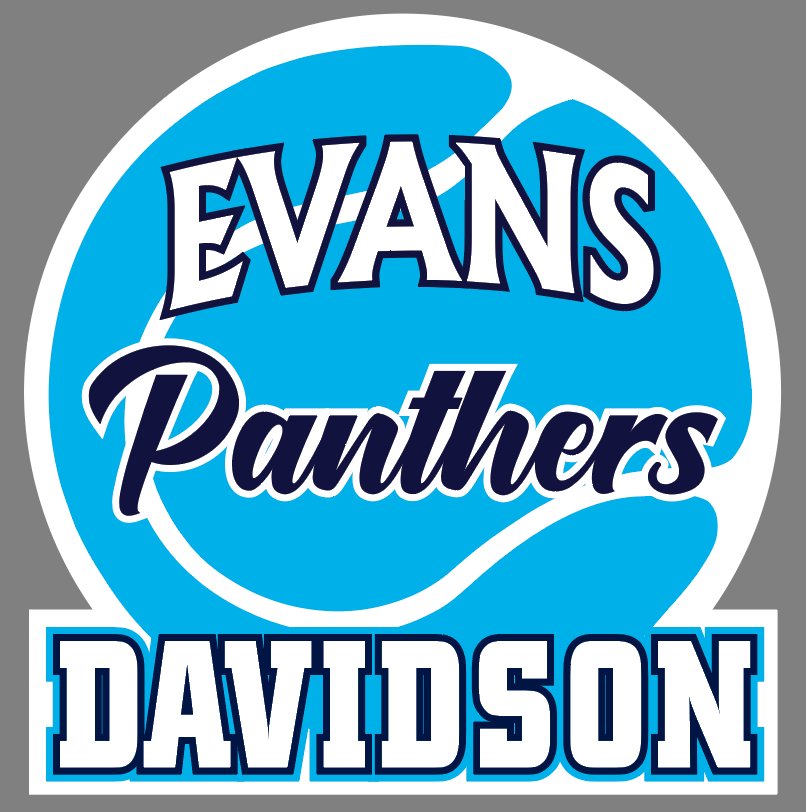 Evans Panthers - Tennis Yard Sign