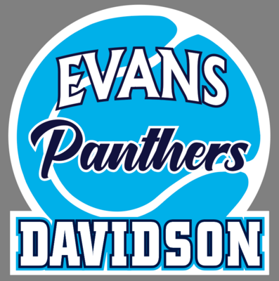 Evans Panthers - Tennis Yard Sign