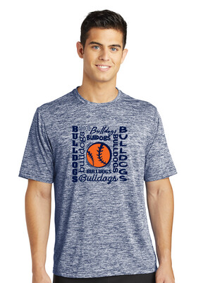 North Softball - Words - Electric Dri-Fit Short Sleeve