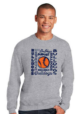 North Softball - Words - Crew Sweatshirt