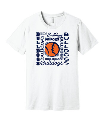 North Softball - Words - Bella+Canvas Short Sleeve