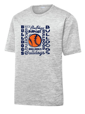 North Softball - Words - Electric Dri-Fit Short Sleeve