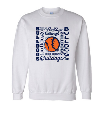 North Softball - Words - Crew Sweatshirt