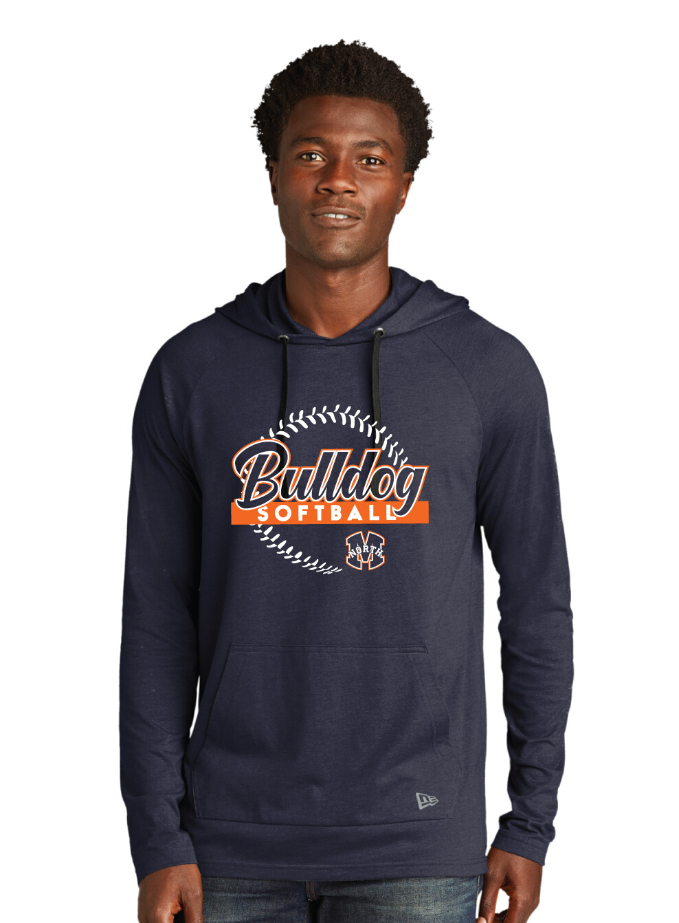 North Softball - Big Laces - Tri-Blend Hoodie