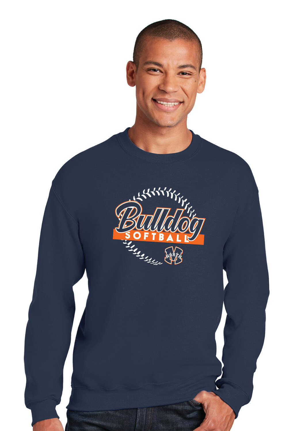 North Softball - Big Laces - Crew Sweatshirt