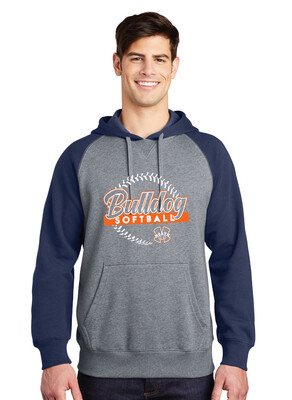 North Softball - Big Laces - Raglan Hoodie