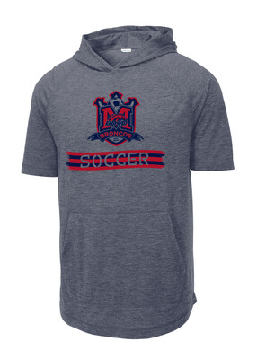 Boyd Soccer - Scarf - Tri-Blend Short Sleeve Hoodie