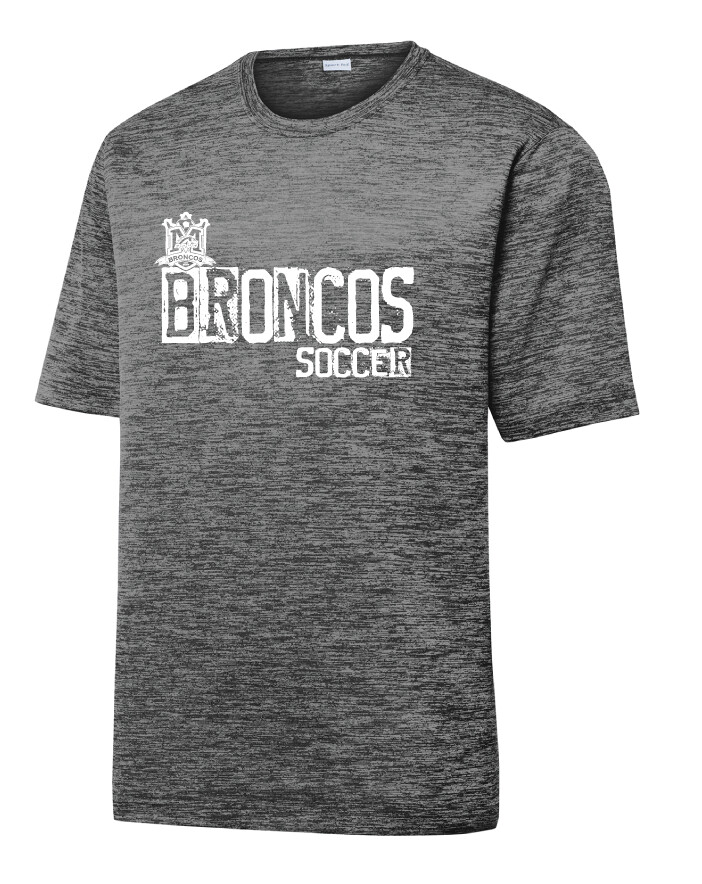 Boyd Soccer - Stamped - Electric Dri-Fit Short Sleeve, Color: Black / Grey