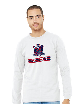 Boyd Soccer - Scarf - Bella+Canvas Long Sleeve