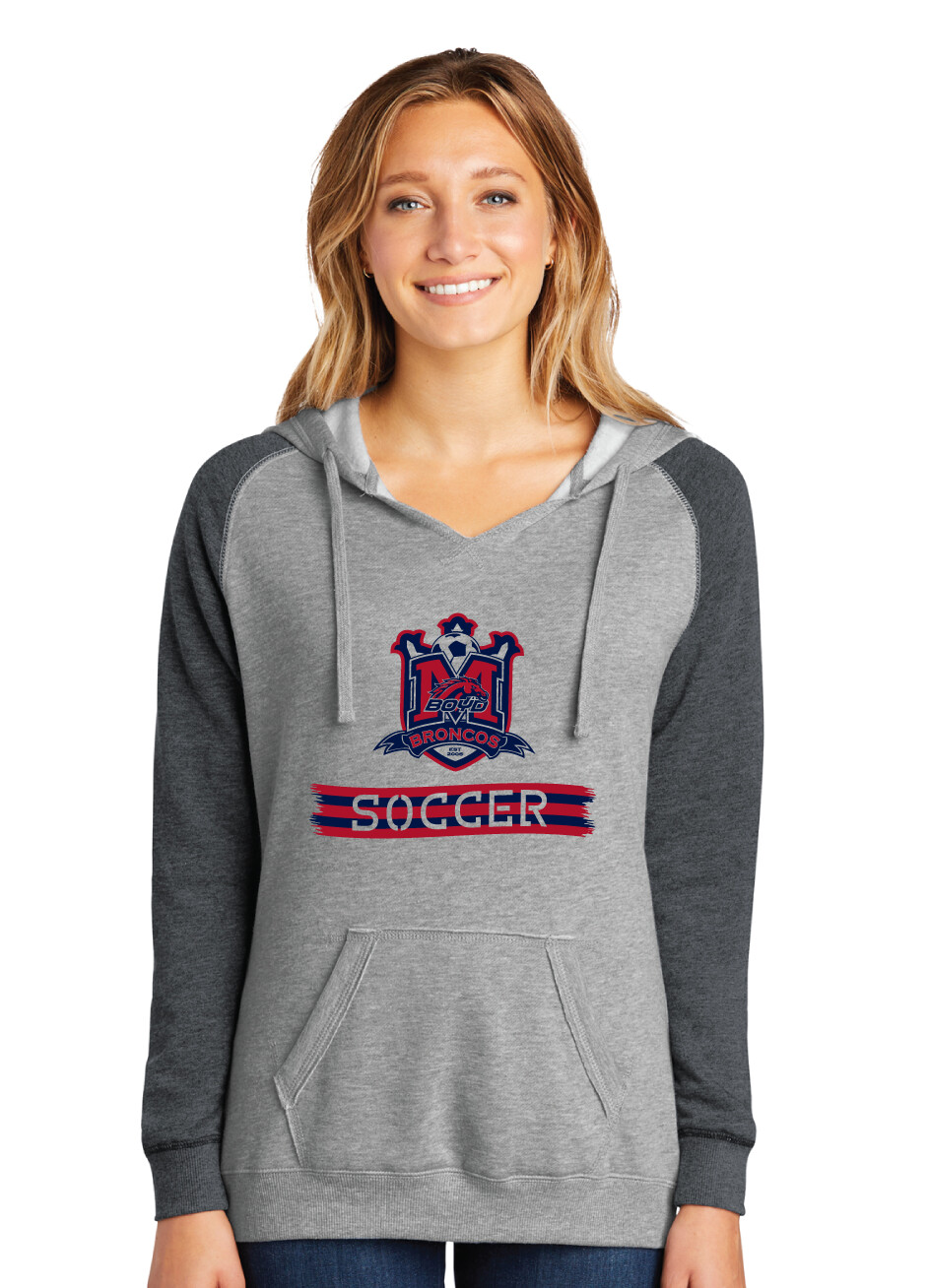 Boyd Soccer - Scarf - Lightweight Raglan Hoodie