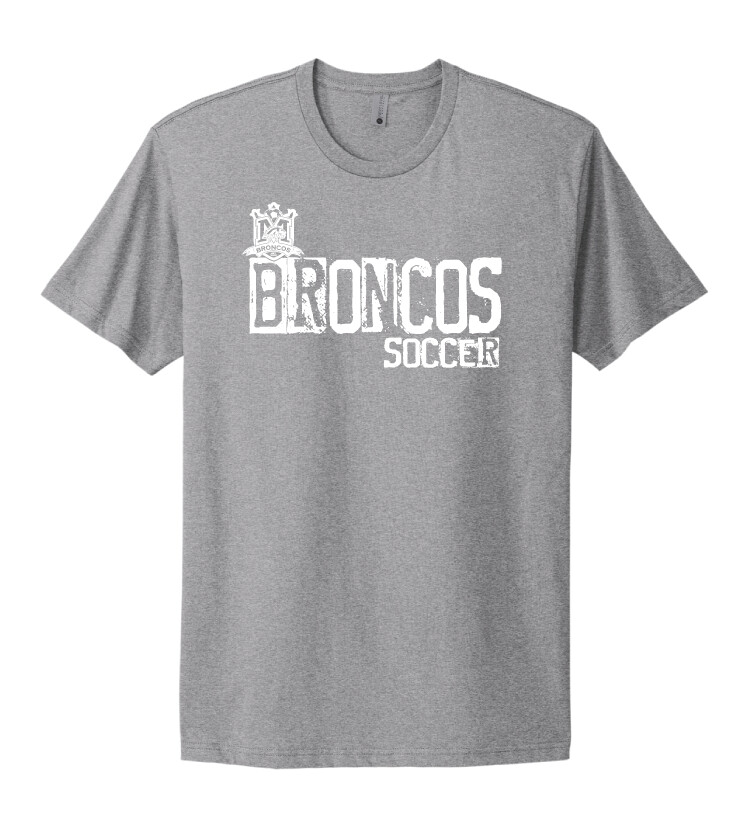 Boyd Soccer - Stamped - NextLevel Short Sleeve, Color: Heather Grey