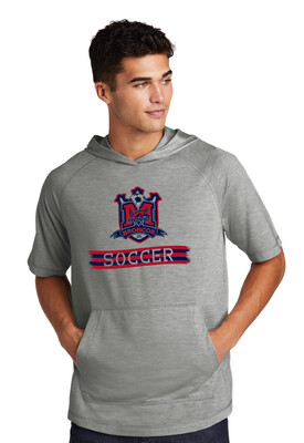 Boyd Soccer - Scarf - Tri-Blend Short Sleeve Hoodie