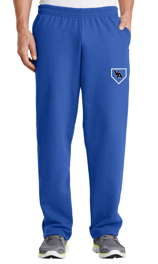 VA Baseball - Practice Gear - Open-Bottom Sweatpants