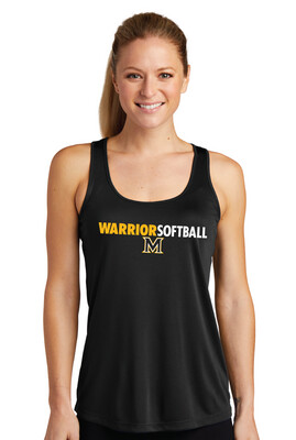 Memorial Softball - Clean Lines - Dri-Fit Racerback Tank