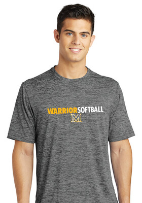 Memorial Softball - Clean Lines - Electric Dri-Fit Short Sleeve