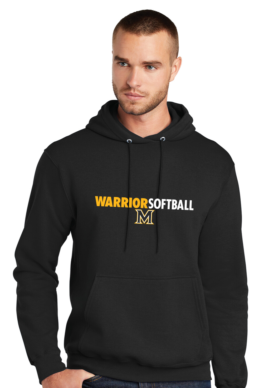 Memorial Softball - Clean Lines - Hoodie