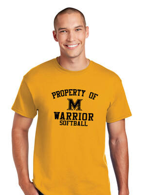 Memorial Softball - Property of (Black) - Short Sleeve