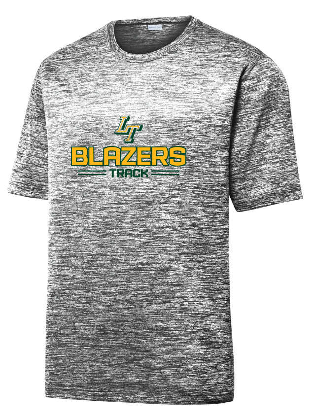 Lebanon Trail TF - Blazers - Electric Dri-Fit Short Sleeve, Color: White Black