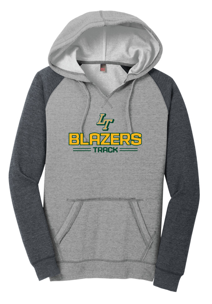 Lebanon Trail TF - Blazers - Lightweight Raglan Hoodie, Color: Heathered Grey