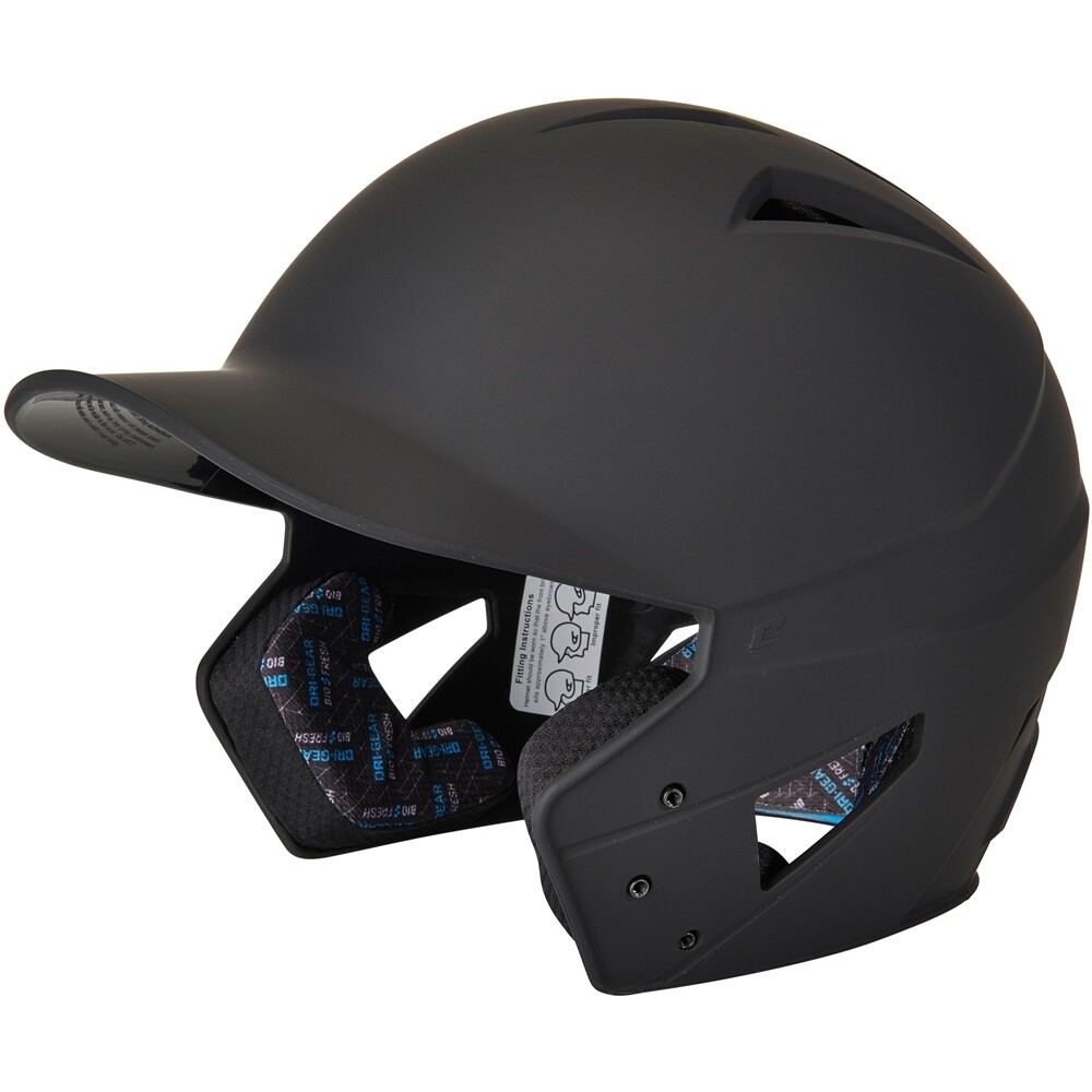 Gamer Batting Helmet, Helmet Color: Black