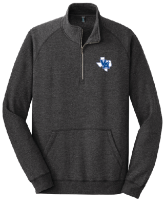 VA AT - Embroidered Quarter-Zip Fleece