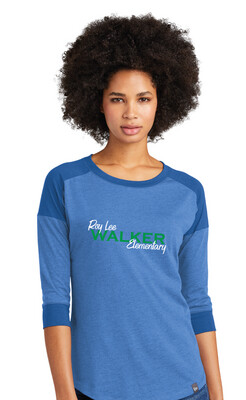 Walker Elementary - Roy Lee - 3/4 Sleeve Baseball Raglan Tee