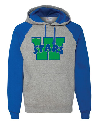 Walker Elementary - W - Raglan Hoodie