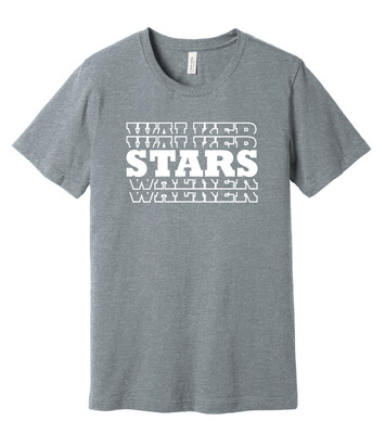 Walker Elementary - Stars - Bella+Canvas Short Sleeve