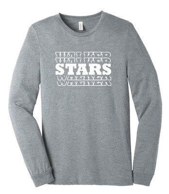 Walker Elementary - Stars - Bella+Canvas Long Sleeve