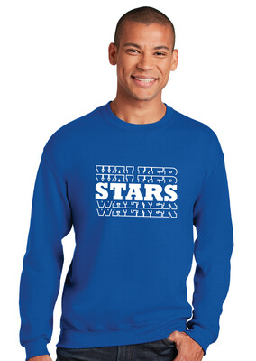 Walker Elementary - Stars - Crew Sweatshirt