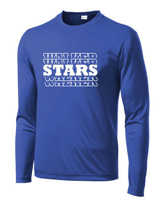 Walker Elementary - Stars - Dri-Fit Long Sleeve