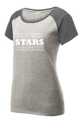 Walker Elementary - Stars - Heather Scoop Neck