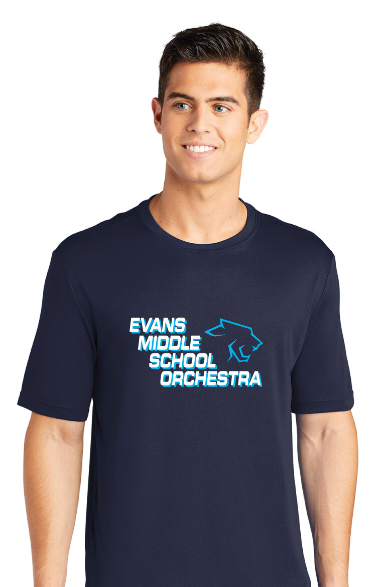 Evans Orchestra - Panther Orchestra - Dri-Fit Short Sleeve
