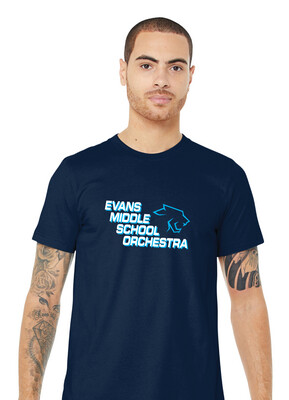 Evans Orchestra - Panther Orchestra - Bella+Canvas Short Sleeve