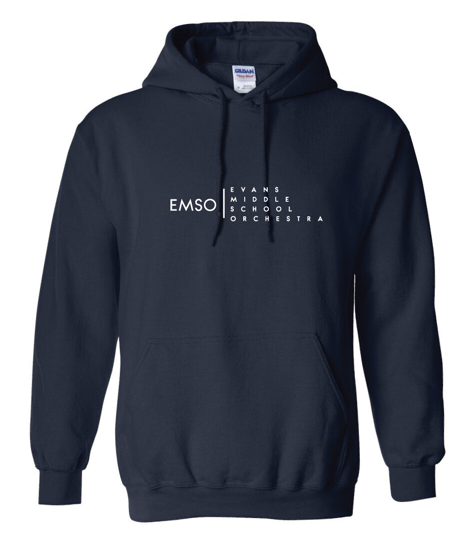 Evans Orchestra - EMSO - Hoodie, Color: Navy