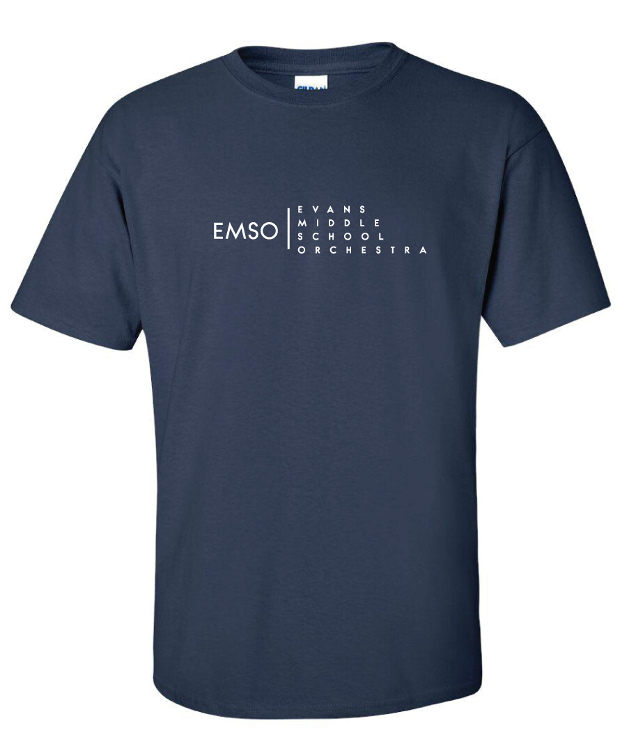 Evans Orchestra - EMSO - Short Sleeve, Color: Navy
